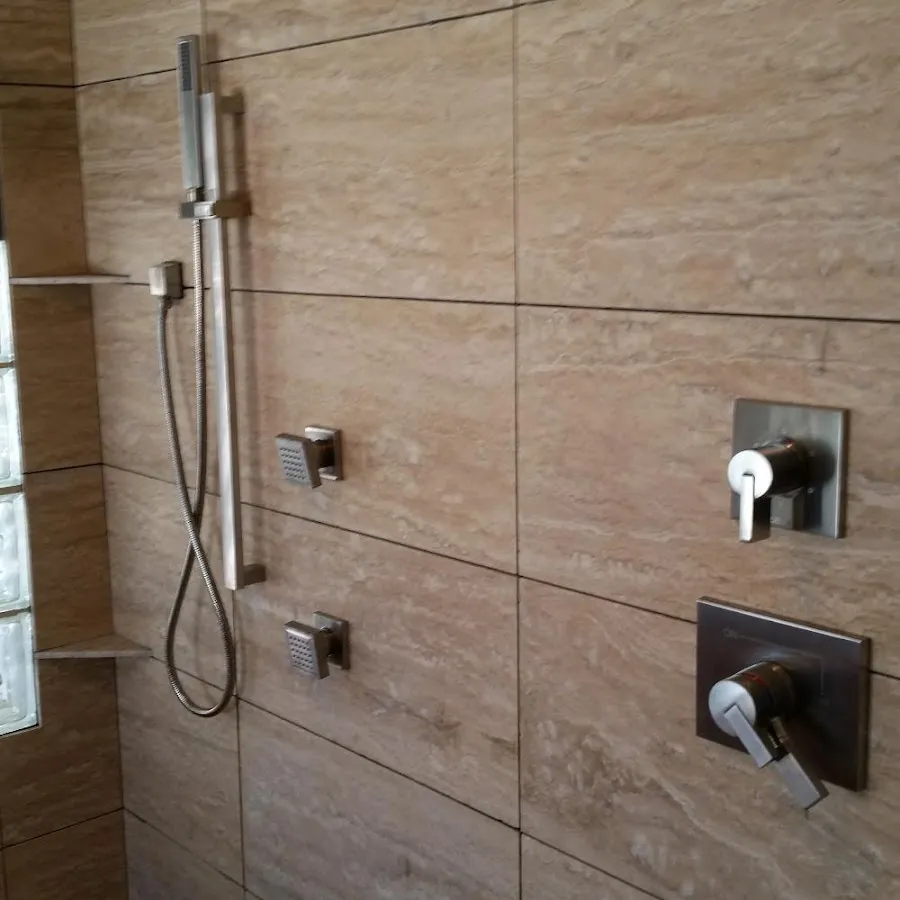 Shower fixture installation for Frozen Pipe Repair in Decatur